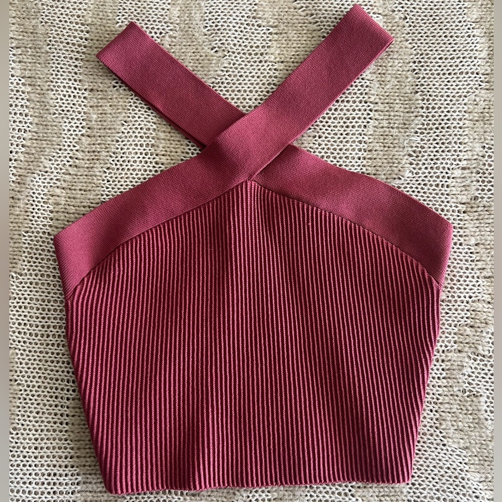 Babaton Pink Crop Top